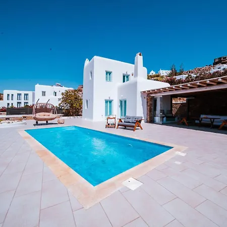 Mykonos Sympatico, Private Pool & Sea Vistas Psarrou