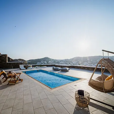 Mykonos Sympatico, Private Pool & Sea Vistas Villa *