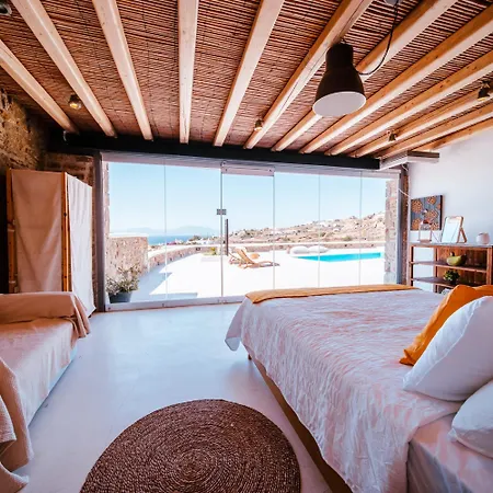 Mykonos Sympatico, Private Pool & Sea Vistas Villa