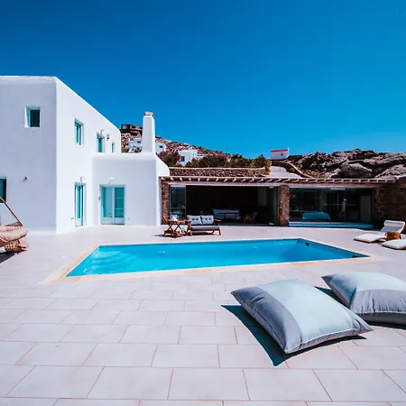 Mykonos Sympatico, Private Pool & Sea Vistas Pszarú